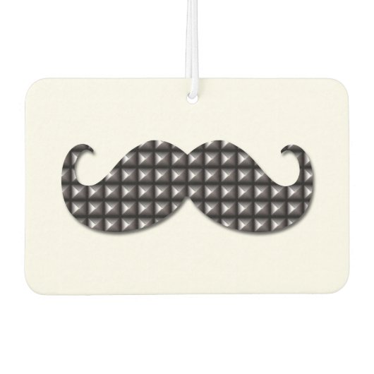 Classic Mustache Autolufterfrischer (Vorderseite)