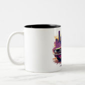 Classic Mustang Coffee Mug Zweifarbige Tasse (Links)