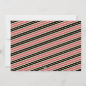 Classic Mutes Modernes Retro Weihnachtsfamiliengeb Feiertagskarte (Rückseite)