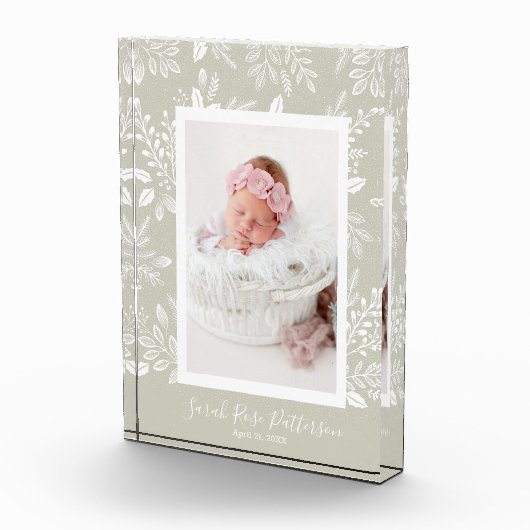 Classic Name Custom Fotoblock (Rechts)