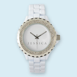 Classic Name (or word) Armbanduhr