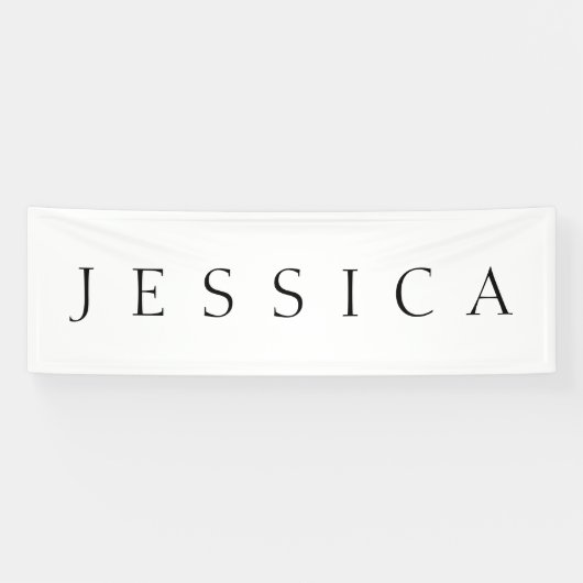 Classic Name (or word) Banner (Horizontal)