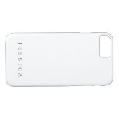 Classic Name (or word) Case-Mate iPhone Hülle (Rückseite (Horizontal))