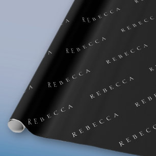 Classic Name (or word) Geschenkpapier