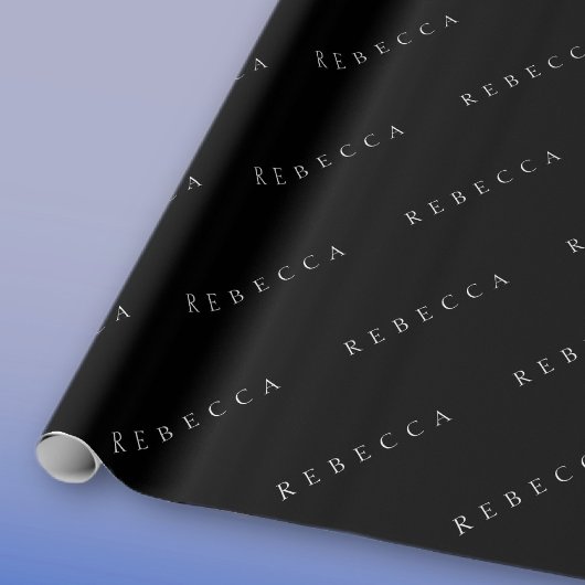 Classic Name (or word) Geschenkpapier