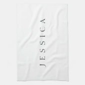 Classic Name (or word) Geschirrtuch (Vertikal)