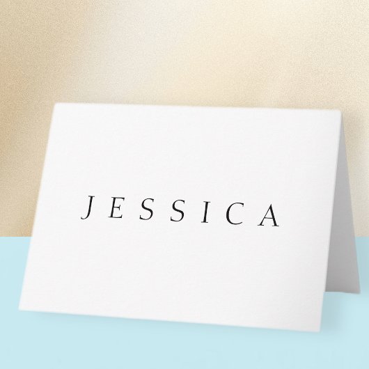 Classic Name (or word) Karte