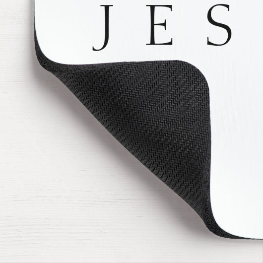 Classic Name (or word) Mousepad (Ecke)