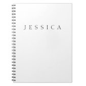 Classic Name (or word) Notizblock (Vorderseite)