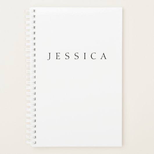 Classic Name (or word) Planer (Vorderseite)