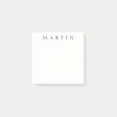 Classic Name (or word) Post-it Klebezettel (Vorderseite)