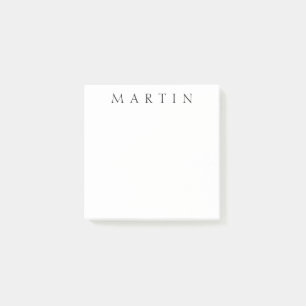 Classic Name (or word) Post-it Klebezettel