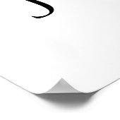 Classic Name (or word) Poster (Ecke)