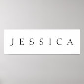 Classic Name (or word) Poster (Vorne)