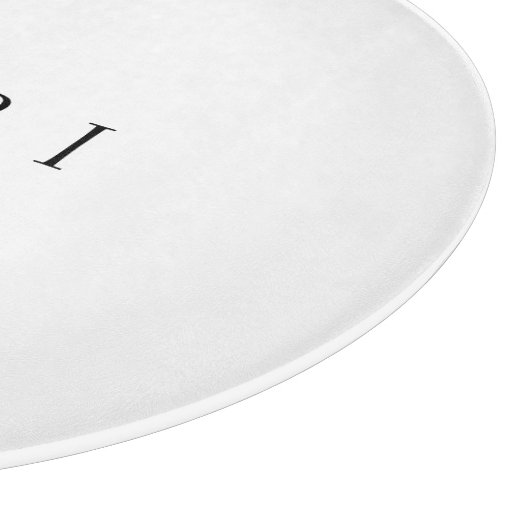 Classic Name (or word) Schneidebrett (Ecke)