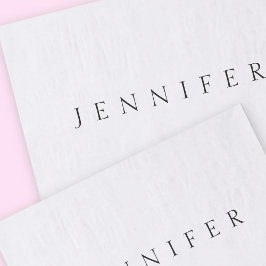 Classic Name (or word) Seidenpapier