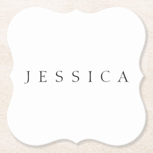 Classic Name (or word) Untersetzer