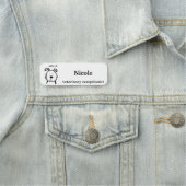 Classic Name Tag Namensschild (Beispiel)