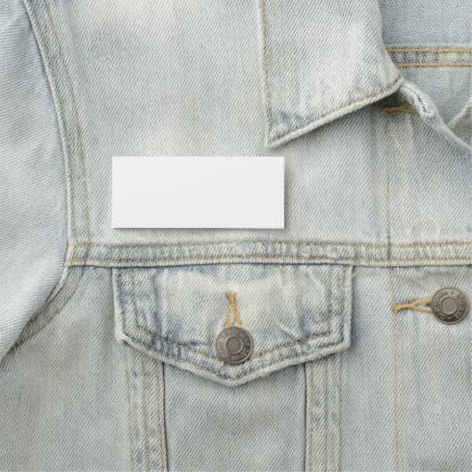 Classic Name Tag Namensschild (Beispiel)