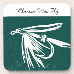 "Classic Nass Fly - Green" Foreut Fly Untersetzer