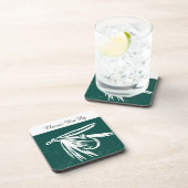"Classic Nass Fly - Green" Foreut Fly Untersetzer (Rechte Seite)