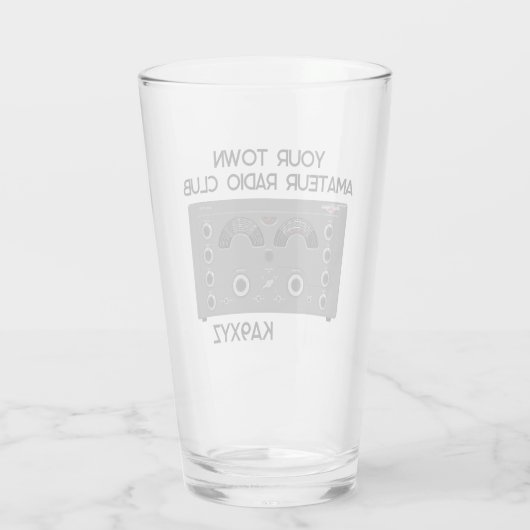 Classic National NC-183D Radio Transceiver Glas (Rückseite)