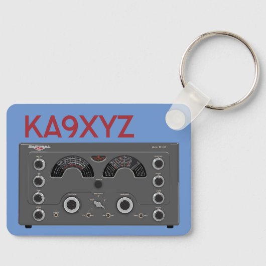 Classic National NC-183D Radio Transceiver Schlüsselanhänger (Vorderseite)