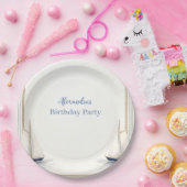 Classic Nautical Sailboat Birthday Pappteller (Party)