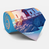 Classic Nautical Stylish Trauzeugen Neck Tie Krawatte (Gerollt)