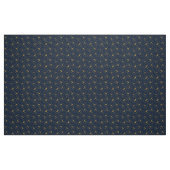 Classic Navy Blue and Gold Fabric Seamless Pattern Stoff (Fat Quarter (45,7 x 55,9 cm))