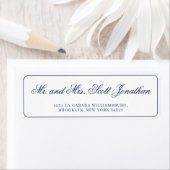 Classic Navy Blue Elegante Calligraphy Simple (Insitu)