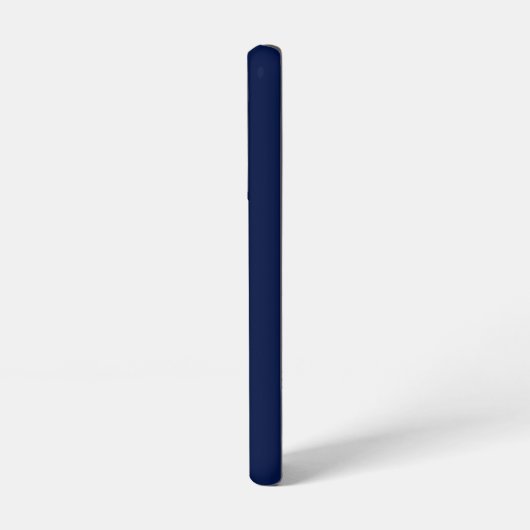 Classic Navy Blue individuell anpassbar Samsung Galaxy Hülle (Linke Seite)