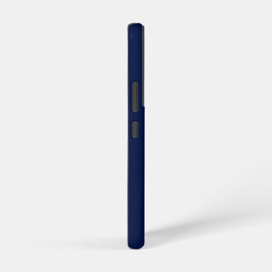 Classic Navy Blue individuell anpassbar Samsung Galaxy Hülle (Rechte Seite)