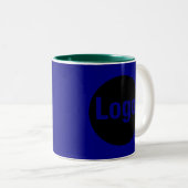 Classic Navy Blue Tasse (VorderseiteRechts)