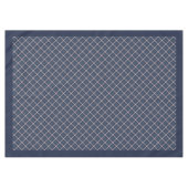 Classic Navy Kariert Tablecloth Farmhouse Charm Tischdecke (Vorderseite (Horizontal))