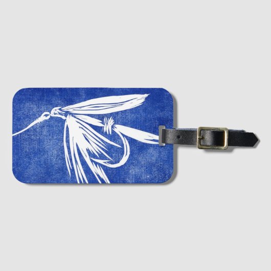 Classic Net Fly Luggage Tag Gepäckanhänger (Vorderseite (Horizontal))
