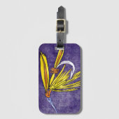 Classic Net Fly Luggage Tag Gepäckanhänger (Vorderseite Vertikal)