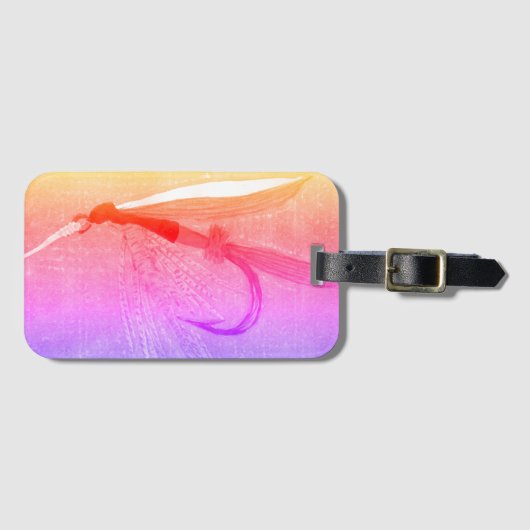 Classic Net Fly Luggage Tag Gepäckanhänger (Vorderseite (Horizontal))