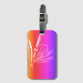 Classic Net Fly Luggage Tag Gepäckanhänger (Vorderseite Vertikal)