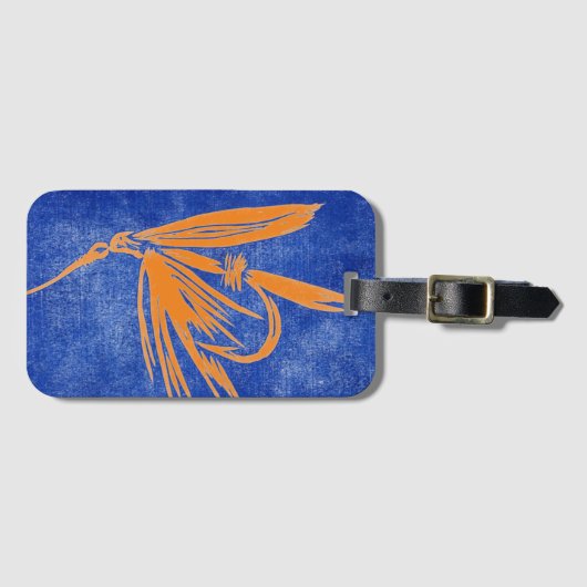 Classic Net Fly Luggage Tag Gepäckanhänger (Vorderseite (Horizontal))