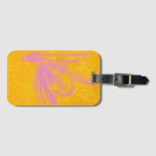 Classic Net Fly Luggage Tag Gepäckanhänger (Vorderseite (Horizontal))