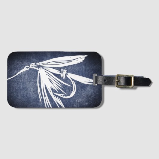 Classic Net Fly Luggage Tag Gepäckanhänger (Vorderseite (Horizontal))