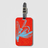 Classic Net Fly Luggage Tag Gepäckanhänger (Vorderseite Vertikal)