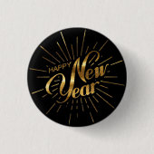 Classic New Year 2026 Pin Button (Vorderseite)