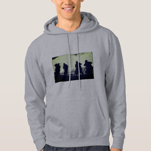 Classic Newsreel Cameraman  Hoodie (Vorderseite)