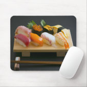 Classic Nigiri Set – Traditional Sushi Mouse Pad Mousepad (Mit Mouse)