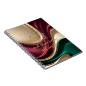 Classic notebook in stylish graphic notizblock (Rechte Seite)