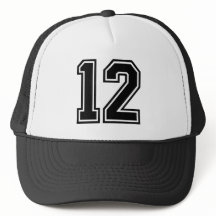 Classic Number 12 Trucker Hat
