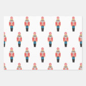 Classic Nutcracker, Ballerina Set 3 Geschenkpapier Set (Vorderseite)