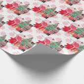 Classic Nutcracker & Princess Weihnachtsgeschenk Geschenkpapier (Ecke)